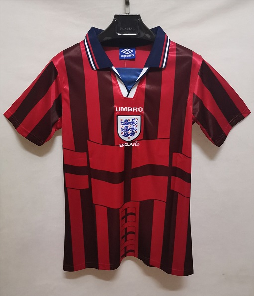 AAA Quality England 1998 World Cup Away Soccer Jersey